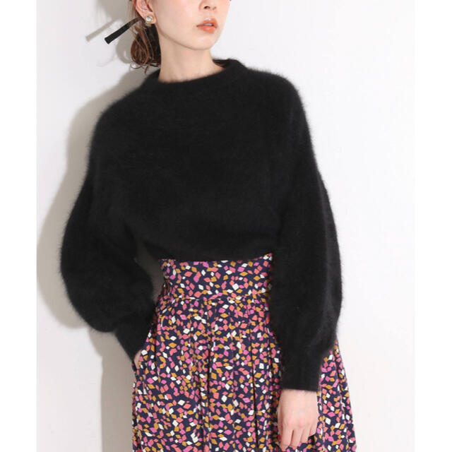 【美品】IENA.La.Boucle   Raccoon/Nyファーニット