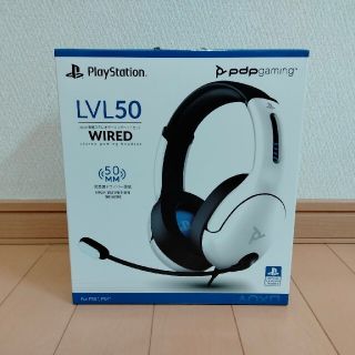 プレイステーション(PlayStation)の【新品未開封】pdp LVL50 有線ステレオゲーミングヘッドセット WIRED(その他)