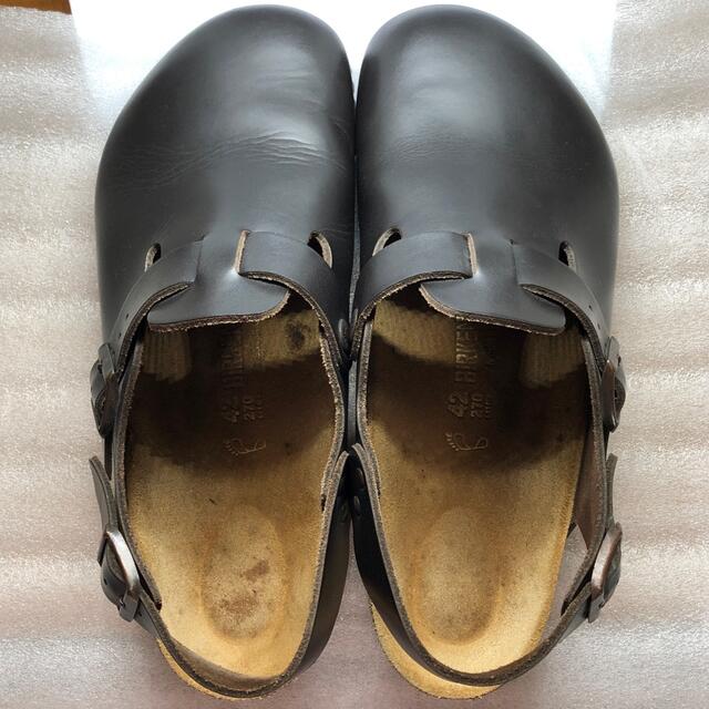 BIRKENSTOCK(ビルケンシュトック)のビルケンシュトック　バックストラップ　黒 メンズの靴/シューズ(サンダル)の商品写真