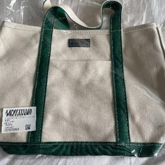 L.L.Bean　トートバッグ バッグ 　M/ジップトップ約15cm重さ