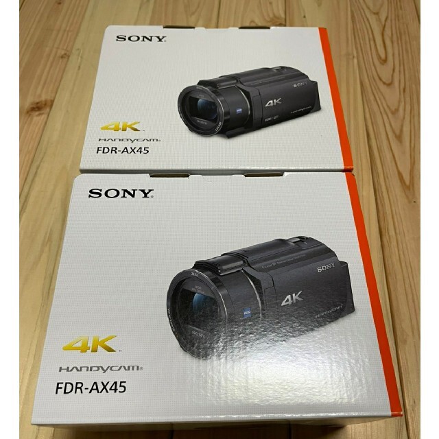安い - SONY [新品送料無料]2台 FDR-AX45 Handycam ソニー ビデオカメラ