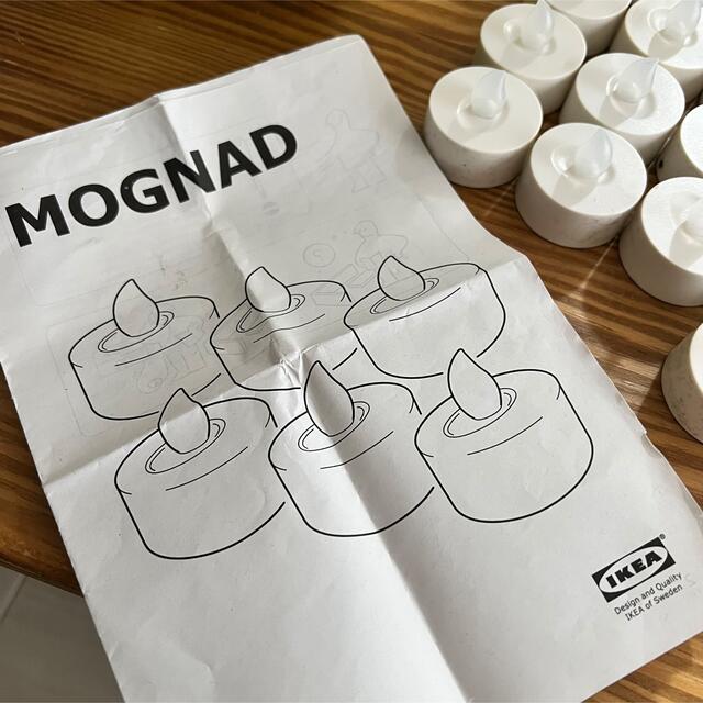 IKEA(イケア)のIKEA MOGNAD モグナード 27個セット ハンドメイドのウェディング(ウェルカムボード)の商品写真