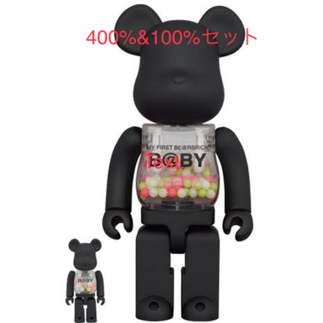 MY FIRST BE@RBRICK B@BY MATT BLACK VER