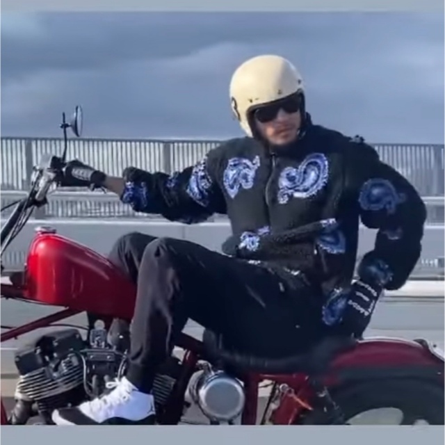 M CHALLENGER PAISLEY FLEECE JACKET 長瀬の通販 by MTM's shop|ラクマ