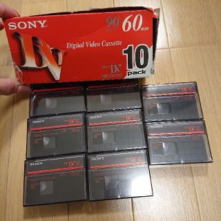 ソニー(SONY)の《新品、未開封》SONY デジタルビデオカセット ８本セット(ビデオカメラ)