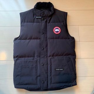 カナダグース(CANADA GOOSE)のカナダグース　ベスト　ネイビー(ダウンベスト)