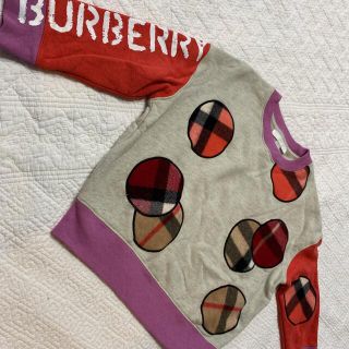 バーバリー(BURBERRY)の【超美品】バーバリー　キッズ　スウェット　4/110(Tシャツ/カットソー)