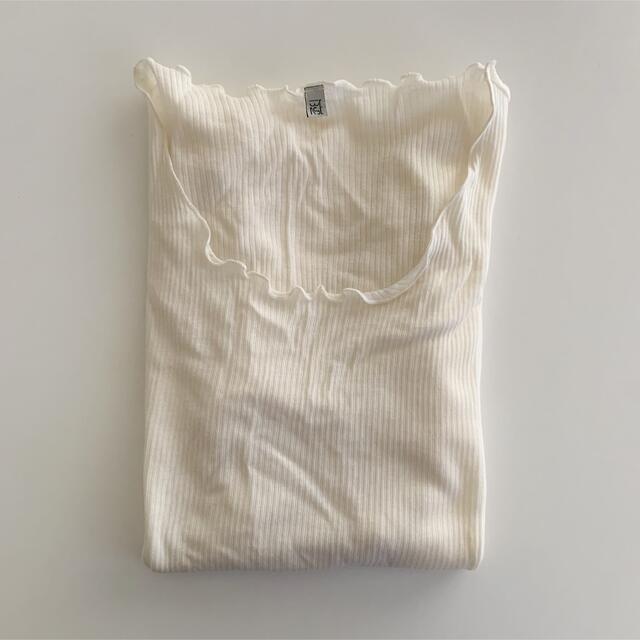 Ron Herman(ロンハーマン)のBASERANGE ベースレンジ PAMA 3/4 半袖カットソー レディースのトップス(Tシャツ(半袖/袖なし))の商品写真