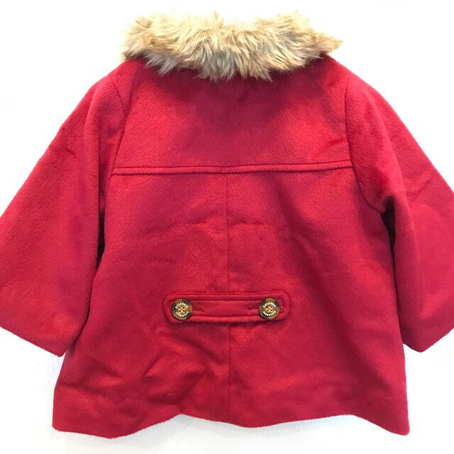 西松屋 - 【新品】95センチ 西松屋 ダッフルコート 赤 子ども服の通販