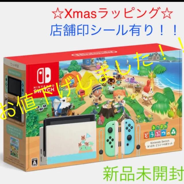 コラボ【新品未開封】Nintendo Switch あつまれどうぶつの森セット