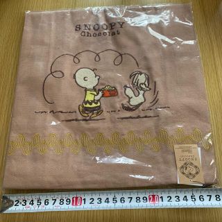 ピーナッツ(PEANUTS)のスヌーピー　刺繍キャンバスマルシェバッグ　エコバッグ　未開封(エコバッグ)