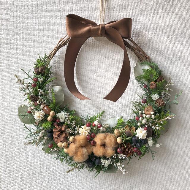 クリスマスリース♡ドライフラワーリース | フリマアプリ ラクマ