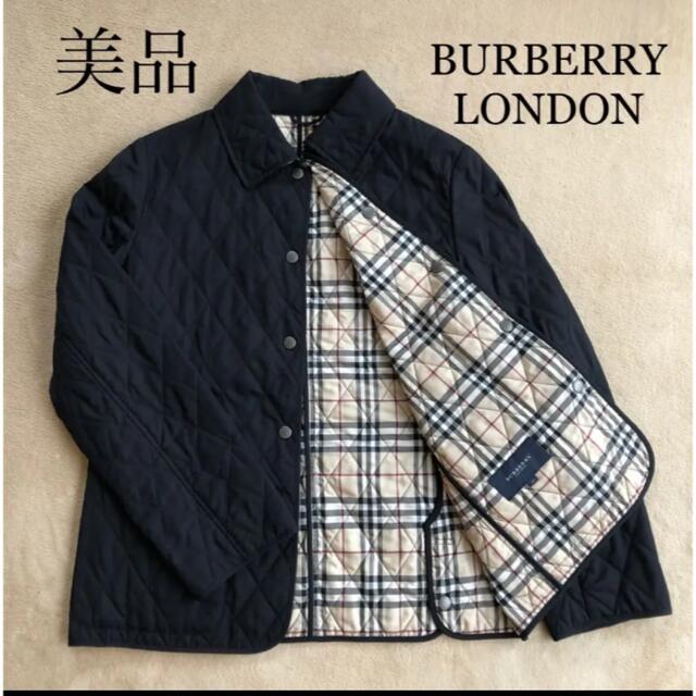 BURBERRY(バーバリー)の美品 バーバリー ロンドン キルティングジャケット ノバチェック レディース レディースのジャケット/アウター(その他)の商品写真