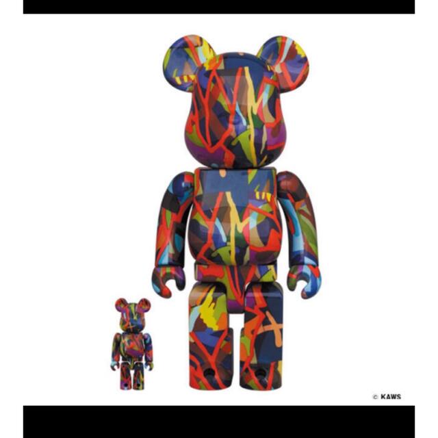 公式サイト 100% TENSION KAWS BE@RBRICK - TOY MEDICOM & カウズ 400 ...