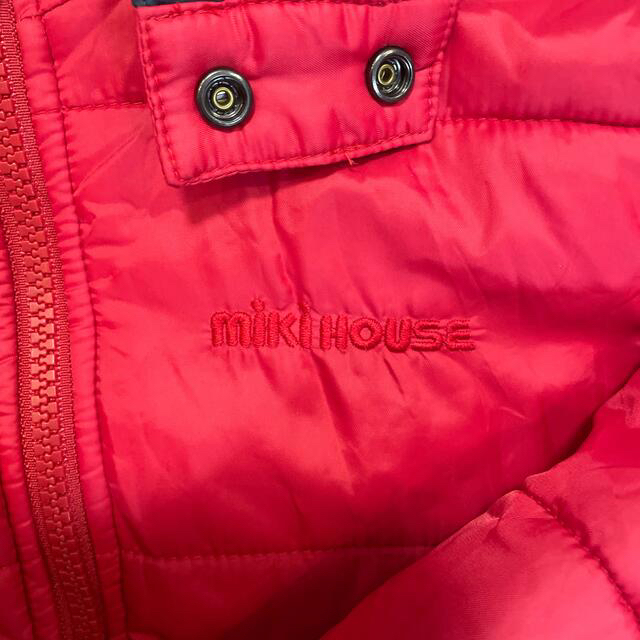 mikihouse(ミキハウス)のミキハウス ダウン 110 キッズ/ベビー/マタニティのキッズ服男の子用(90cm~)(ジャケット/上着)の商品写真