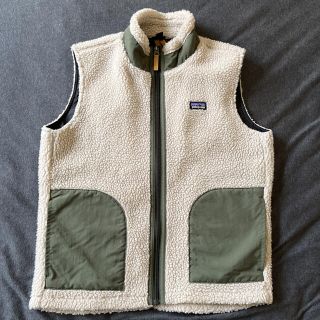 パタゴニア(patagonia)のみかたん様専用　パタゴニア キッズ　XL 14 レトロX ベスト フリース(ベスト/ジレ)