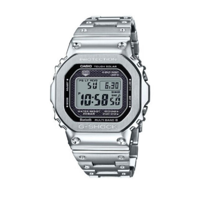 お試し価格!】 G-SHOCK シルバーGMW-B5000D-1JF G-SHOCK 【新品未使用