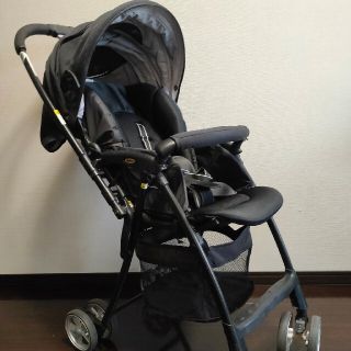 アップリカ(Aprica)の在庫処分様専用 ベビーカー Aprica AirRia 黒(ベビーカー/バギー)