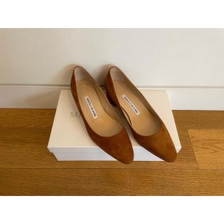 マノロブラニク(MANOLO BLAHNIK)のマノロブラニク　リストニー　新品　35.5 ハンギシ(ハイヒール/パンプス)