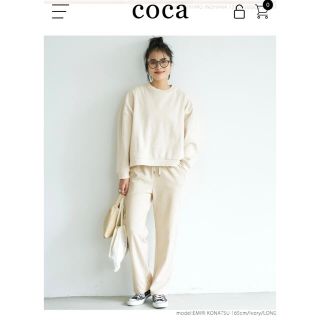 新品完売品☆タグ付き☆コカ　coca シェフパンツ(カジュアルパンツ)