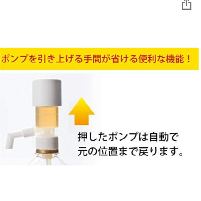 ワンプッシュ定量ディスペンサー一押しくん インテリア/住まい/日用品のキッチン/食器(アルコールグッズ)の商品写真