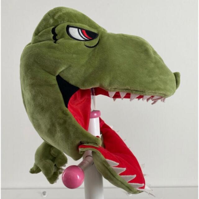 ユニバ被り物　恐竜 エンタメ/ホビーのおもちゃ/ぬいぐるみ(キャラクターグッズ)の商品写真