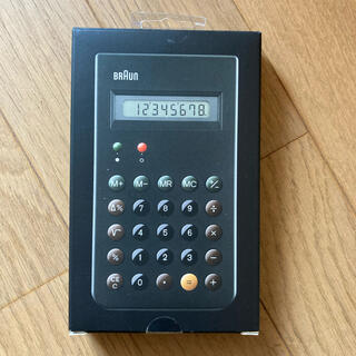 ブラウン(BRAUN)のブラウン　電卓　bne001bk (オフィス用品一般)