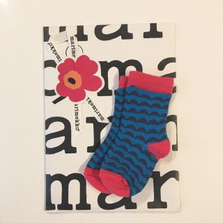 マリメッコ(marimekko)のmarimekko ベビーソックス 12-13cm(靴下/タイツ)