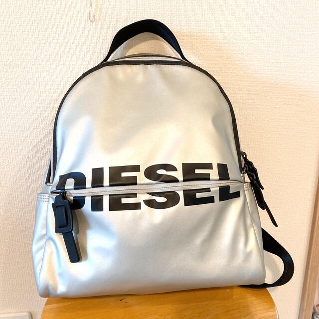 DIESEL - DIESEL ディーゼル リュック バックパック シルバー系の通販 ...