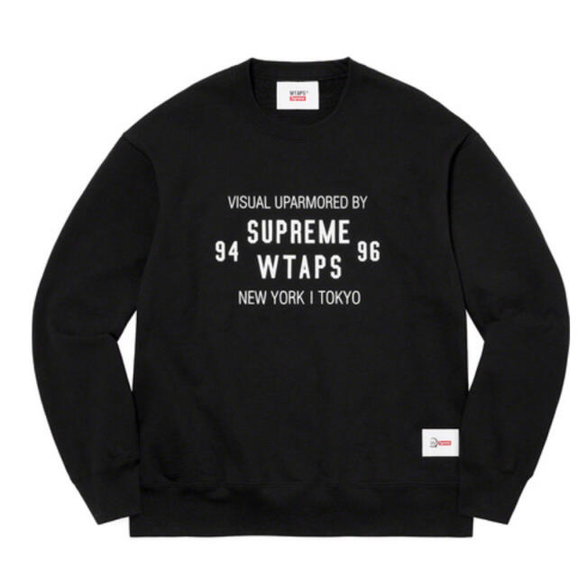 Supreme Wtaps crewneck Black サイズS