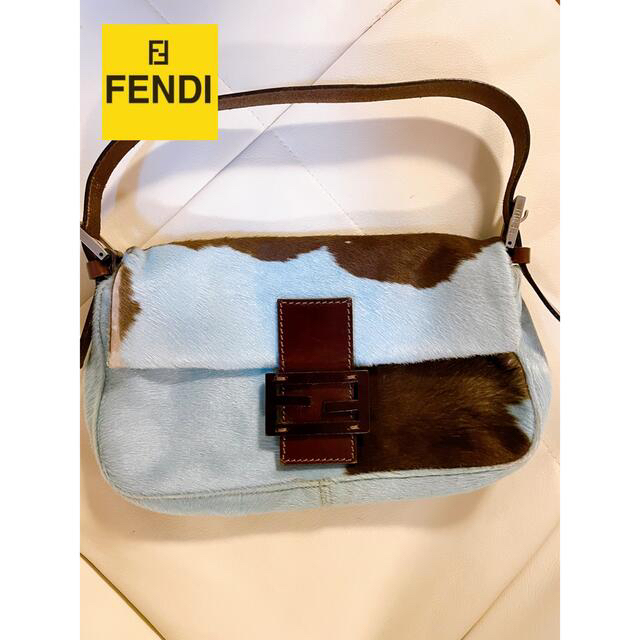 FENDI(フェンディ)のFEND マンマバケット　ハラコ レディースのバッグ(ハンドバッグ)の商品写真