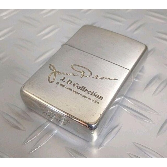 ZIPPO(ジッポー)のZIPPO 《James Dean》シルバーメッキ加工1990年製 メンズのファッション小物(タバコグッズ)の商品写真