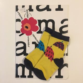 マリメッコ(marimekko)のmarimekko ベビーソックス新品送料込(靴下/タイツ)