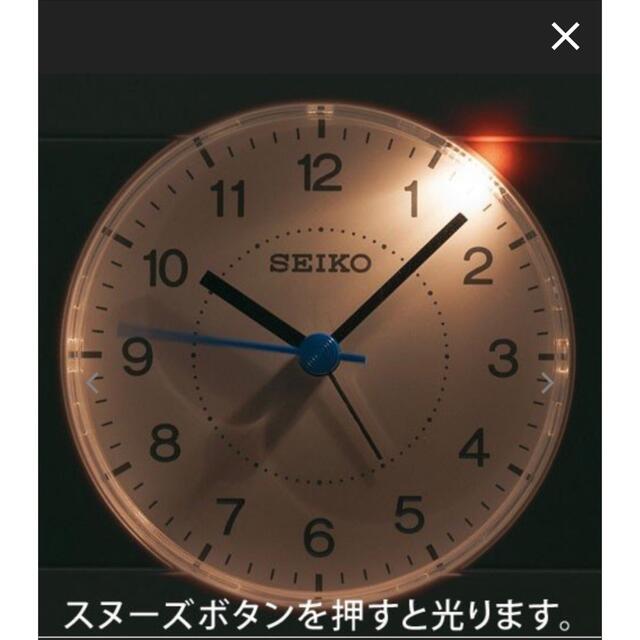 SEIKO(セイコー)の【新品】SEIKO 時計 STUDY TIME  KR893W 学習用時計 静音 インテリア/住まい/日用品のインテリア小物(置時計)の商品写真