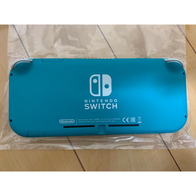 Nintendo Switch(ニンテンドースイッチ)のNintendo Switch  Lite ターコイズ　 エンタメ/ホビーのゲームソフト/ゲーム機本体(家庭用ゲーム機本体)の商品写真