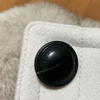 BURBERRY - バーバリー ロンドン 裏地チェック ファー 羊毛 カシミア