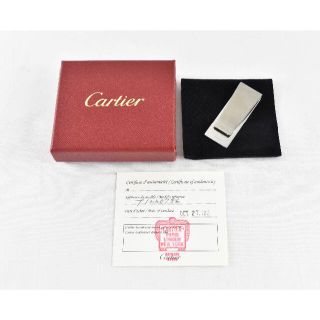 カルティエ(Cartier)のCartir カルティエ マネークリップ 展示未使用品 (U02118)(マネークリップ)