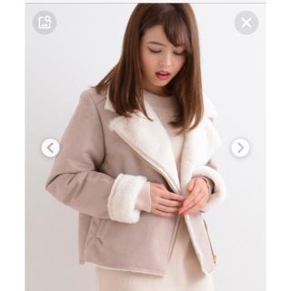 マジェスティックレゴン(MAJESTIC LEGON)のうさきち様専用　美品マジェスティックレゴン　フェイクムートンライダース(ムートンコート)