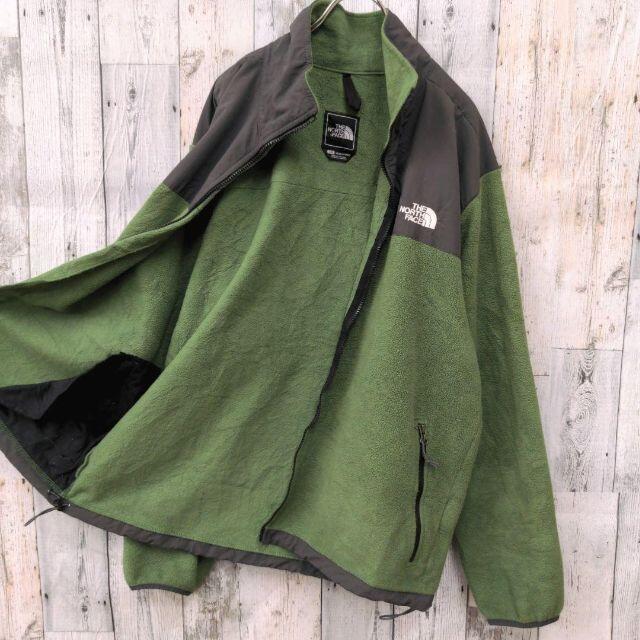 美品US規格ノースフェイスデナリジャケット刺繍ロゴ緑アースカラーカーキ黒ブラック 4