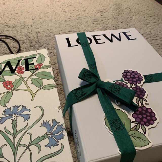 LOEWE 新品 未使用 LOEWE モヘア マフラー ホワイトの通販 by mei's