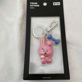 ボウダンショウネンダン(防弾少年団(BTS))のミニフィギュアキーホルダー COOKY クッキー　BT21(アイドルグッズ)