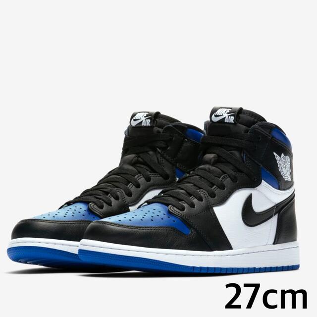 靴/シューズNIKE AIR JORDAN1 RETRO HIGH OG ROYAL TOE