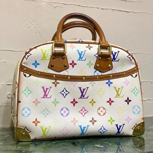 LOUIS VUITTON(ルイヴィトン)の希少 Louis Vuitton モノグラムライン マルチカラー トゥルーヴィル レディースのバッグ(ハンドバッグ)の商品写真