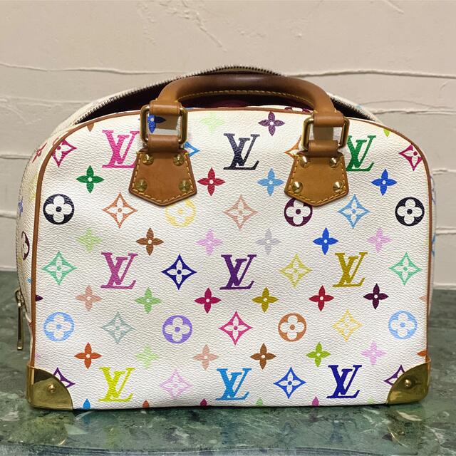 LOUIS VUITTON(ルイヴィトン)の希少 Louis Vuitton モノグラムライン マルチカラー トゥルーヴィル レディースのバッグ(ハンドバッグ)の商品写真