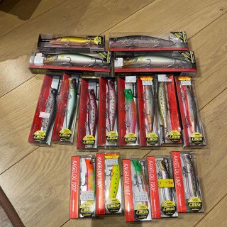 メガバス(Megabass)のメガバス　カゲロウ　100.124.155.mdセット(ルアー用品)