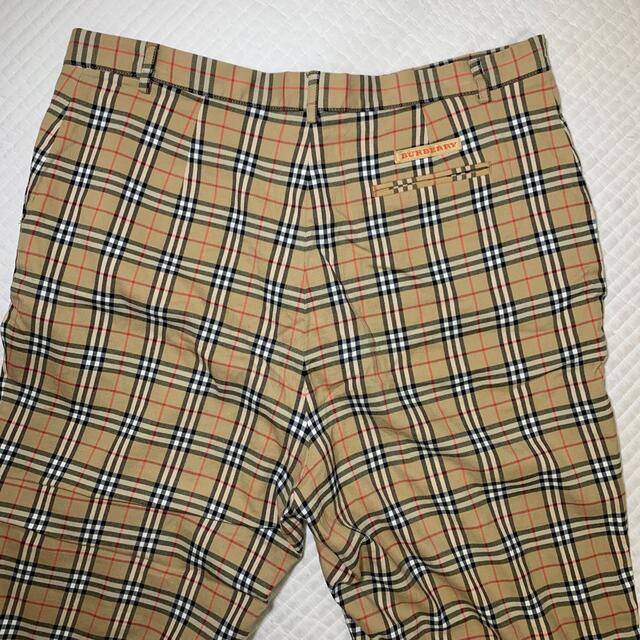 希少 Burberry Golf バーバリー ノバチェック クロップドパンツ