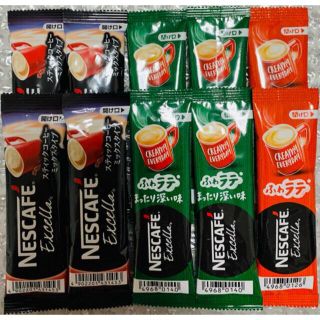 ネスレ(Nestle)のネスカフェ　スティックコーヒー　10本入り(コーヒー)