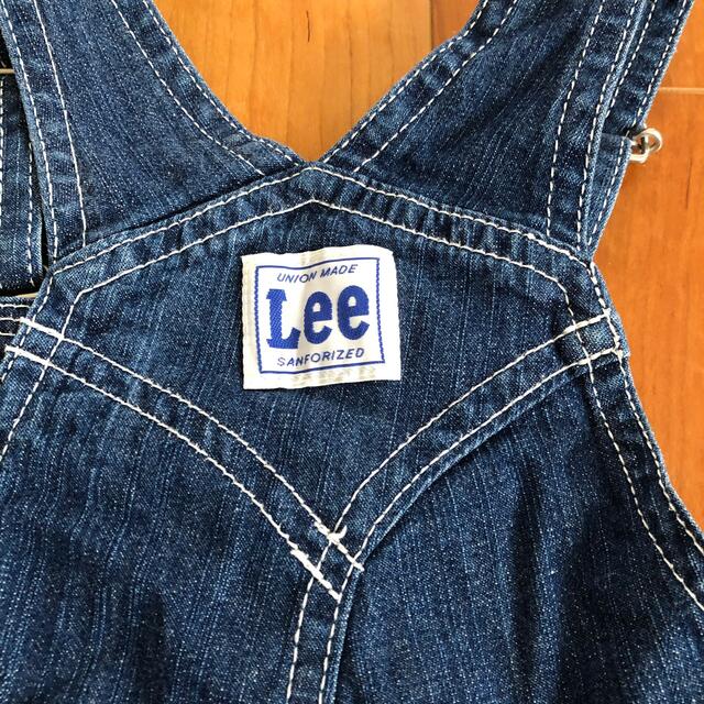 Lee(リー)のLee💙リー❤️110センチ❤️オーバーオール キッズ/ベビー/マタニティのキッズ服男の子用(90cm~)(パンツ/スパッツ)の商品写真