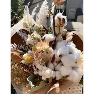 パステルカラーの可愛いフワフワスワッグ No2????20cm 2コセット