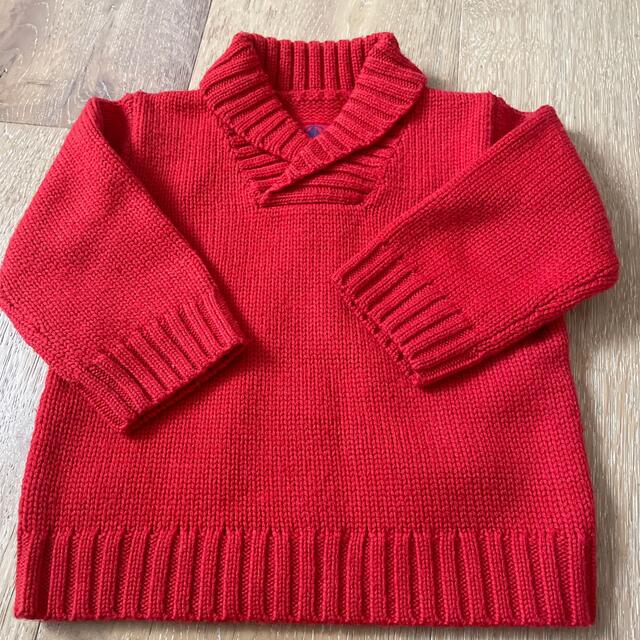 PETIT BATEAU(プチバトー)の【petitbateau】baby セーター キッズ/ベビー/マタニティのベビー服(~85cm)(ニット/セーター)の商品写真